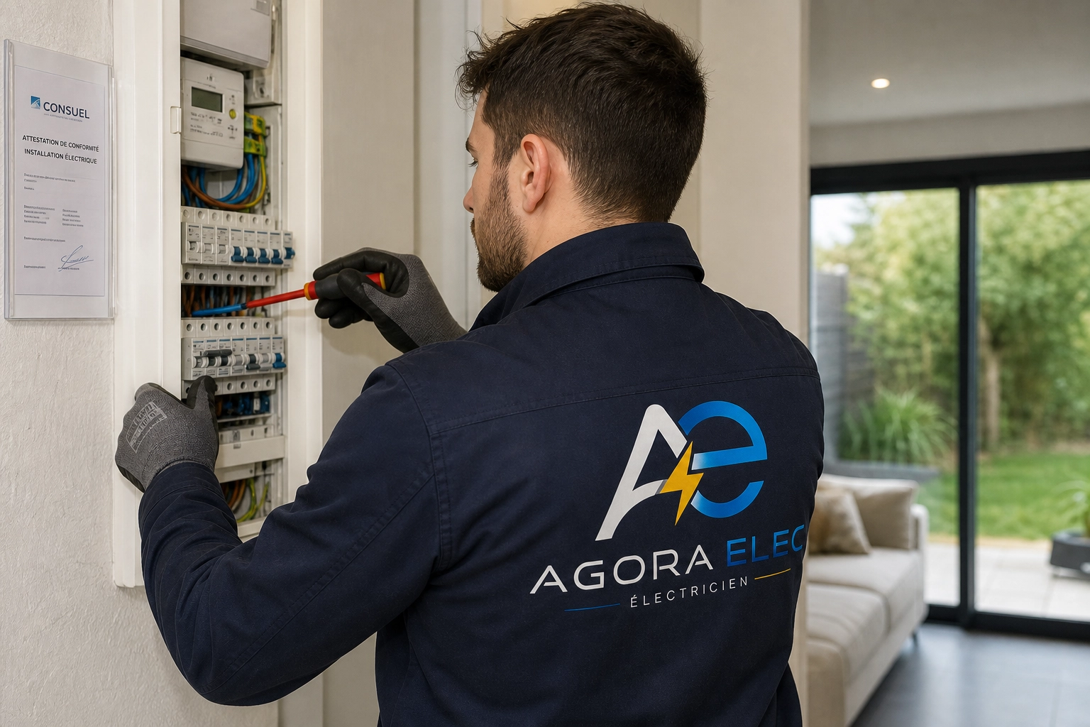 nettoyer son toit avec Agora Elec Electricien Béziers
